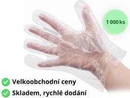 Mikrotenové rukavice