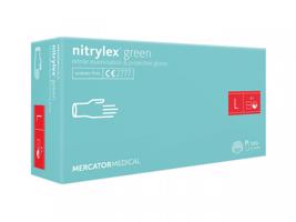 MERCATOR MEDICAL NITRYLEX GREEN 100 ks Rozměr: L
