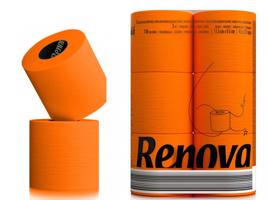 RENOVA Black Label 3-vrstvý 6 ks Barva: Oranžová