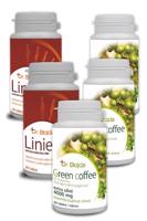 GREEN COFFEE 3x + LINIER STRONG 2x dr. Bojda intenzivní celodenní hubnutí