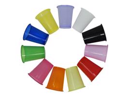 UNIGLOVES Kelímky plastové barevné, 100 ks Barva: Magenta
